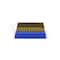 Gordon Brush 0.003 Brass Bristle, 4-1/4 x 2-1/2 Plastic Block Brush, PK12 G1308B003P - alternate 1